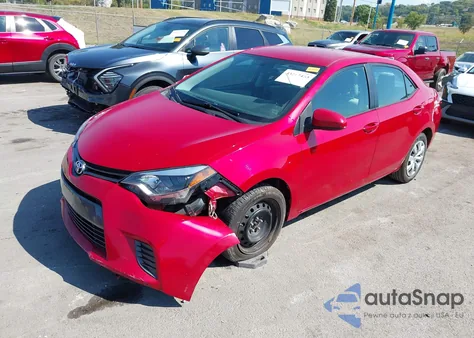 2016 Toyota Corolla Le from USA, damaged, VIN 2T1BURHE2GC699441